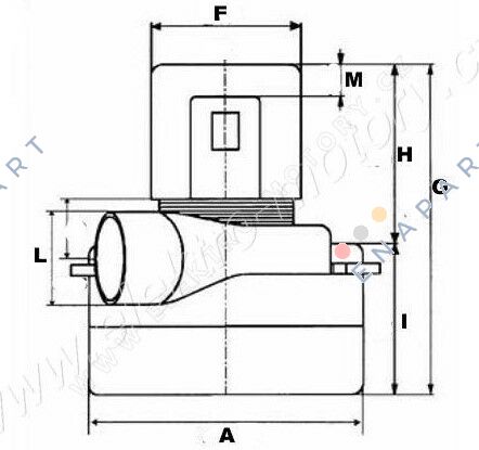116110-00 Moteur tangentiel