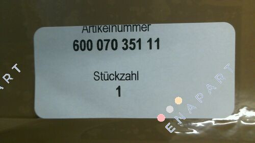 600 070 351 11 pressostat