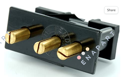 20IS-E  Broche de scène mâle