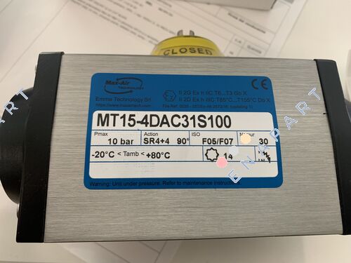 MT15-4DAC31S100 Servomoteur pneumatique