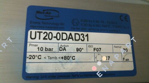 UT20-0DAD31 Actionneur pneumatique pneumatique max