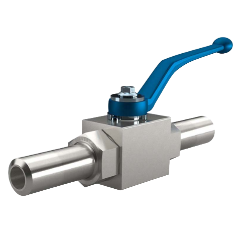 2-WAY BALL VALVES WITH WELDING ENDS