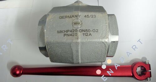 MKHP420-DN50-G2-112A Zn Robinet à boisseau sphérique 2/2