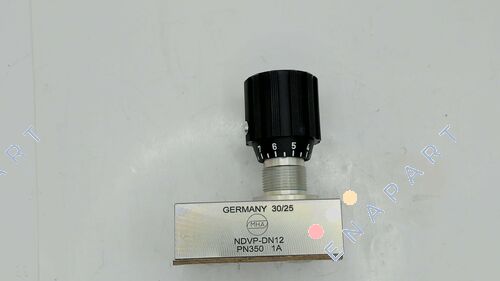 NDVP-DN12-1A Zn VANNE D'ÉTOUFFEMENT