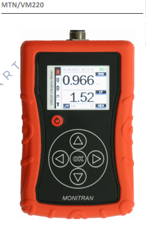 MTN/VM220-KIT Kit de compteur de vibrations