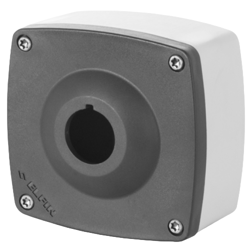 Push-button enclosures 84x84 mm