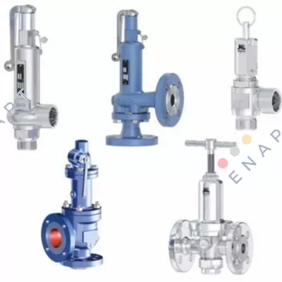 (F035390) 10.2 - 3/8"x1/2" - DN15 - PTFE DO10 soupape de sécurité de type 10