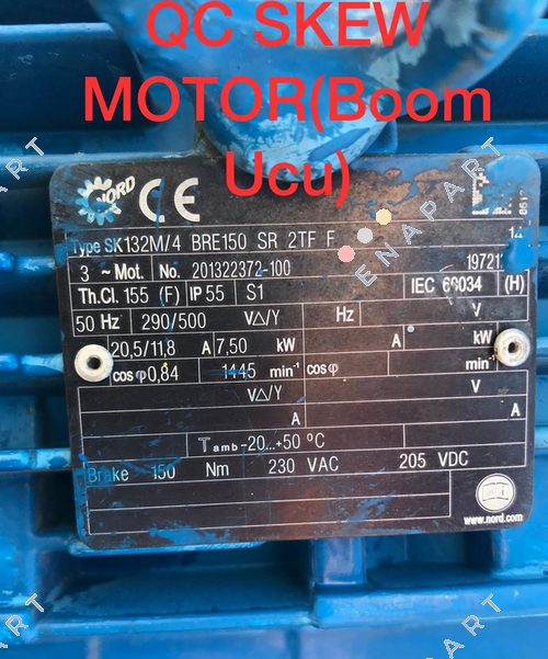 132M/4 BRE150 SR 2TF F IG12 SH moteur