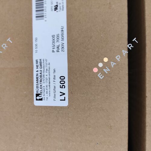 LV 500 230V / 10 535 150 Ventilateur et filtre