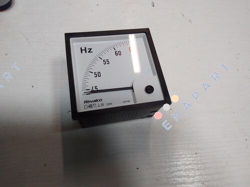 ERF96 4565HZ 230VAC Fréquencemètre analogique
