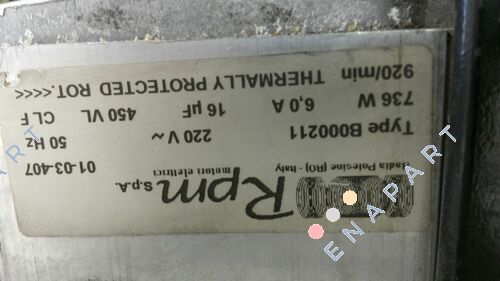 B000211 <5726001485> Moteur