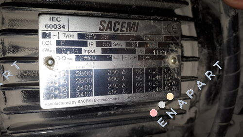 SPV 25 (220mm) pompe