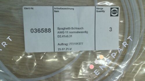 036588 tube à spaghetti