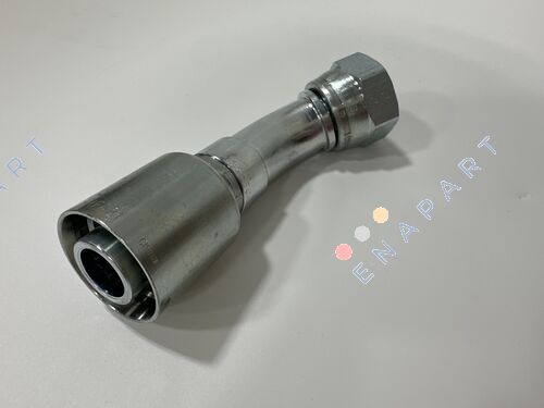 13756-12-12 Raccord coudé pivotant à 37° JIC série 56