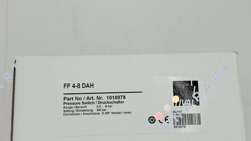 1010078 / FF 4-8 DAH Pressostat